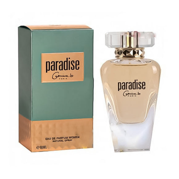 Paradise Gemina B Paris Eau De Parfum Natural Spray for Women 80ML