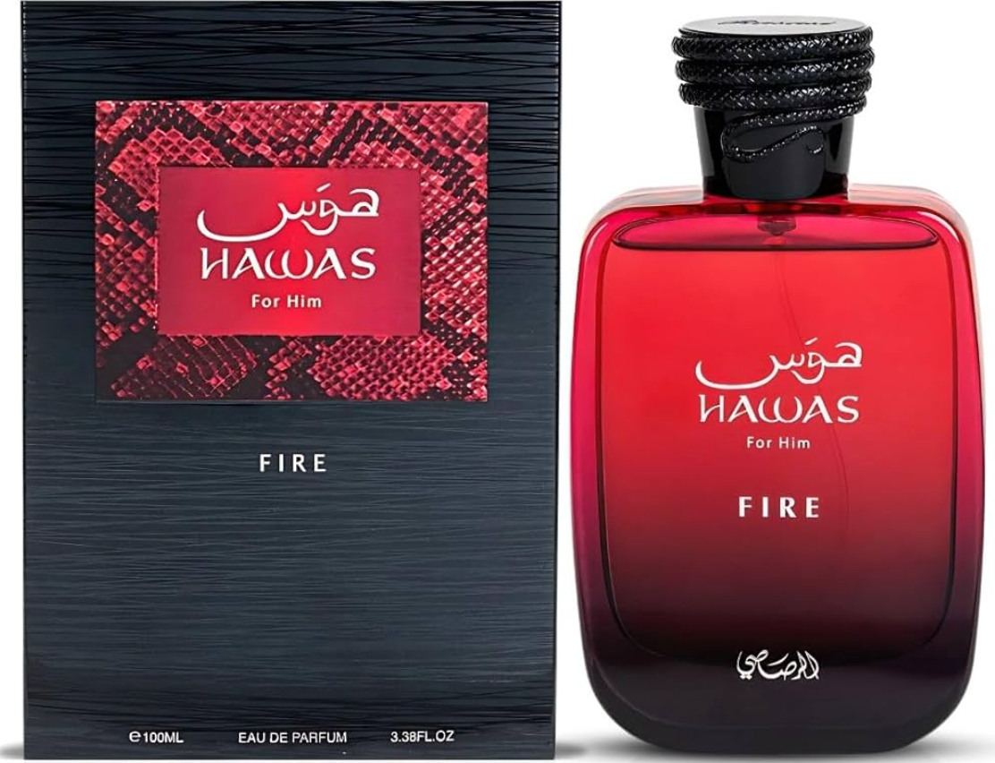 Hawas Fire EDP 100 ml by Rasasi For Men