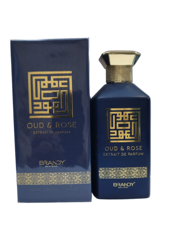 Oud & Rose  By Brandy designs Extrait De Parfum 100ml Men