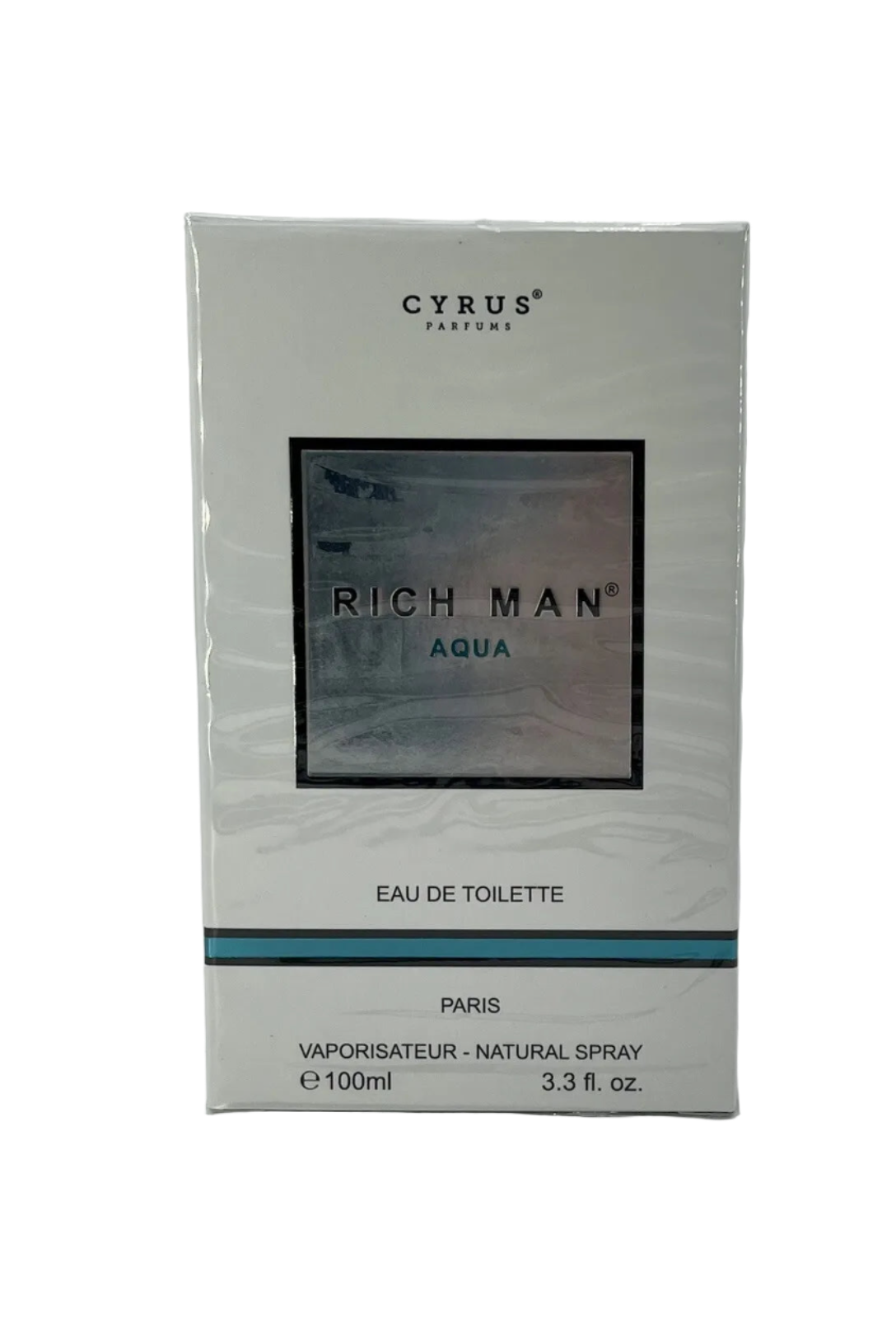 Rich Man Aqua Cyrus Perfums Eau De Toilette 100ml Men