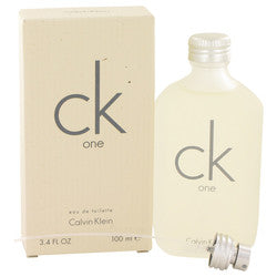 CK ONE by Calvin Klein Eau De Toilette Spray (Unisex) 3.4 oz (Men)