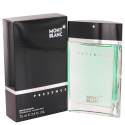 Presence by Mont Blanc Eau De Toilette Spray 2.5 oz (Men)