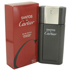 SANTOS DE CARTIER by Cartier Eau De Toilette Spray 3.3 oz (Men)