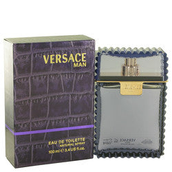 Versace Man by Versace Eau De Toilette Spray 3.3 oz (Men)