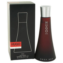 hugo DEEP RED by Hugo Boss Eau De Parfum Spray 3 oz (Women)