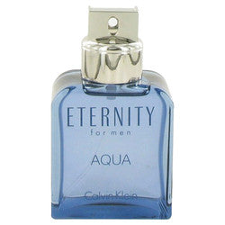 Eternity Aqua by Calvin Klein Eau De Toilette Spray 3.4 oz (Men)
