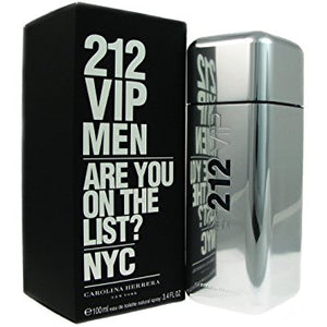 212 Vip by Carolina Herrera Eau De Toilette Spray 3.4 oz (Men)