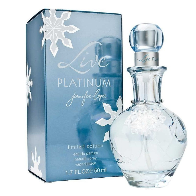 Live Platinum By Jennifer Lopez EDP 50ml For Women