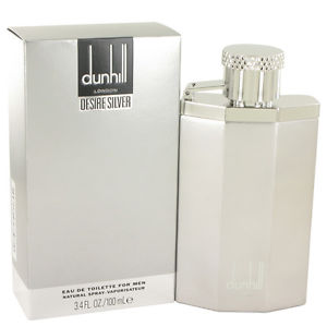 Desire Silver London by Dunhill Eau De Toilette Spray 3.4 oz (Men)